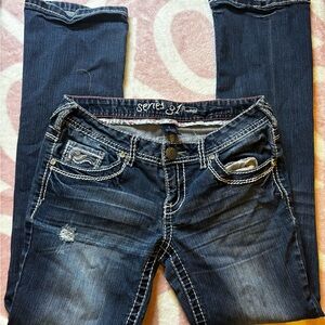 Amethyst Jeans Dark Blue Skinny Jeans